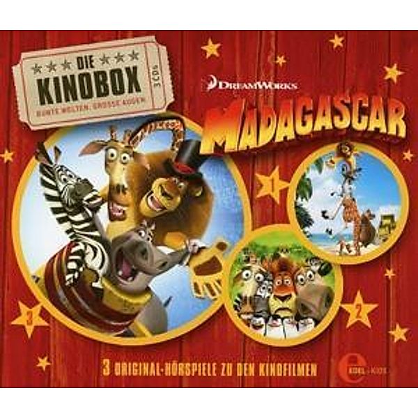 Madagascar  (3 Original-Hörspiele zu den Kinofilmen, 3CD-Box), Madagascar