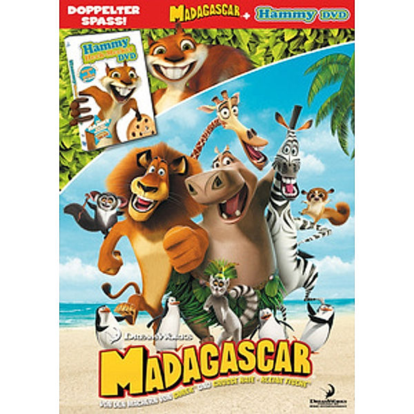 Madagascar + Hammy-Heck-Mecker-DVD