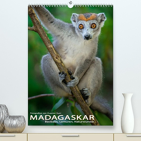 MADAGASKAR: Baobabs, Lemuren, Naturwunder (Premium, hochwertiger DIN A2 Wandkalender 2023, Kunstdruck in Hochglanz), Guenter Guni