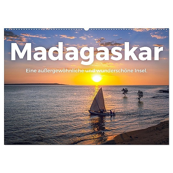 Madagaskar - Eine aussergewöhnliche und wunderschöne Insel. (Wandkalender 2024 DIN A2 quer), CALVENDO Monatskalender, M. Scott