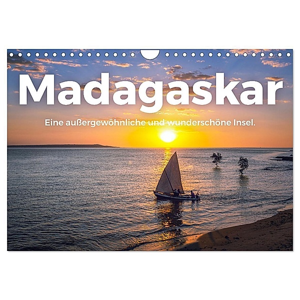 Madagaskar - Eine aussergewöhnliche und wunderschöne Insel. (Wandkalender 2024 DIN A4 quer), CALVENDO Monatskalender, M. Scott