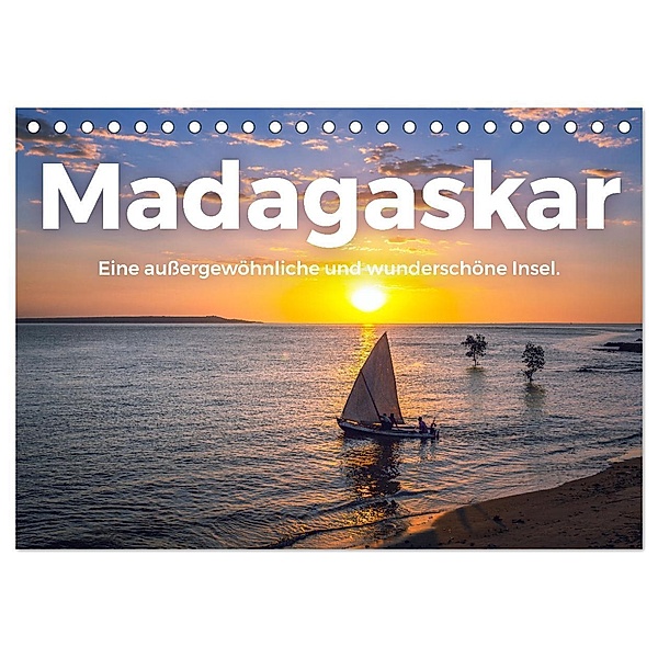 Madagaskar - Eine außergewöhnliche und wunderschöne Insel. (Tischkalender 2024 DIN A5 quer), CALVENDO Monatskalender, M. Scott