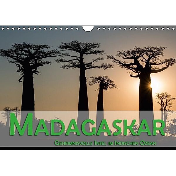Madagaskar - Geheimnisvolle Insel im Indischen Ozean (Wandkalender 2017 DIN A4 quer), Gerald Pohl