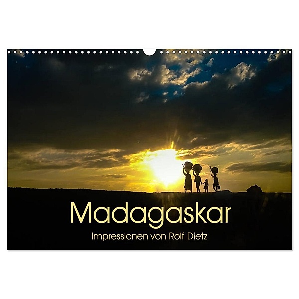 Madagaskar - Impressionen von Rolf Dietz (Wandkalender 2024 DIN A3 quer), CALVENDO Monatskalender, Rolf Dietz
