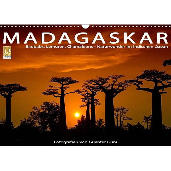 MADAGASKAR: Naturwunder im Indischen Ozean (Wandkalender 2023 DIN A3 quer), Guenter Guni