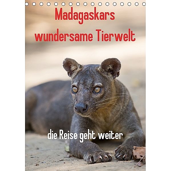 Madagaskars wundersame Tierwelt - die Reise geht weiter (Tischkalender 2018 DIN A5 hoch), Antje Hopfmann