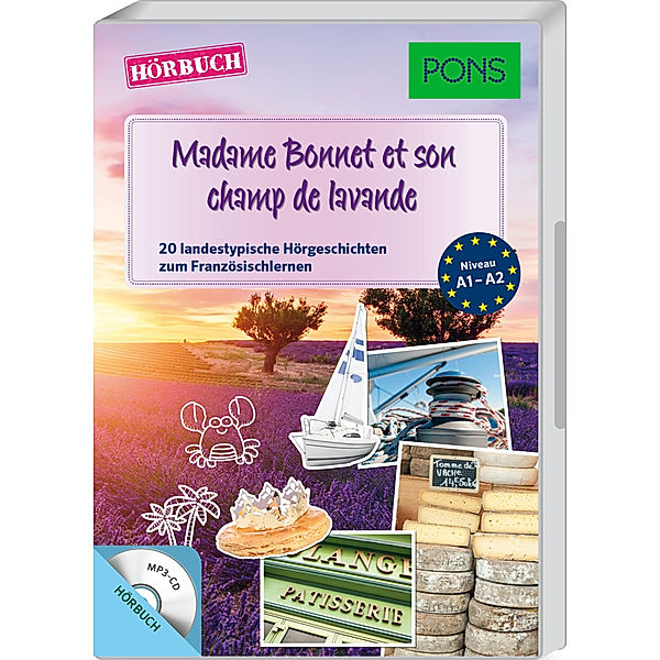 Madame Bonnet et son champ de lavande,1 MP3-CD, Samuel Desvoix, Delphine Malik