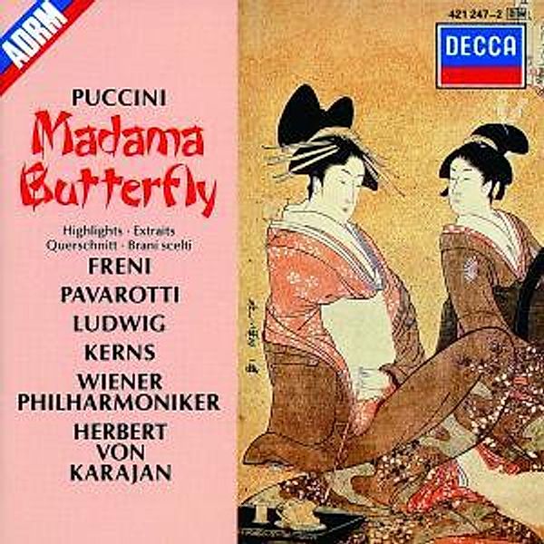 Madame Butterfly (Qs), Freni, Pavarotti, Karajan, Wp