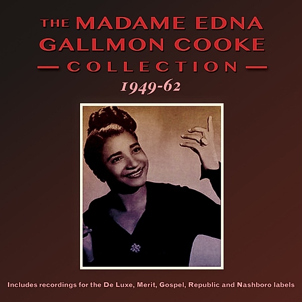 Madame Edna Gallmon Cooke Collection 1949-1962, Edna Gallmon-Madame- Cooke