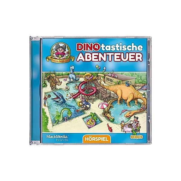 Madame Freudenreich: Dinotastische Abenteuer Vol. 4,Audio-CD, Thomas Blubacher, Jörg Ihle