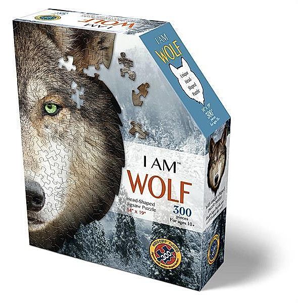 Carletto Deutschland, Madd Capp Madd Capp Shape Puzzle Mini Wolf 300 Teile