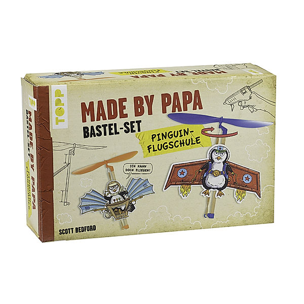 Made by Papa Bastel-Set Pinguin-Flugschule, Scott Bedford