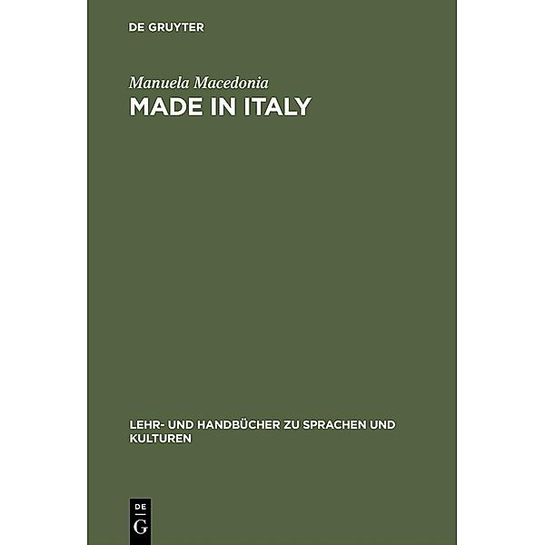 Made in Italy / Jahrbuch des Dokumentationsarchivs des österreichischen Widerstandes, Manuela Macedonia