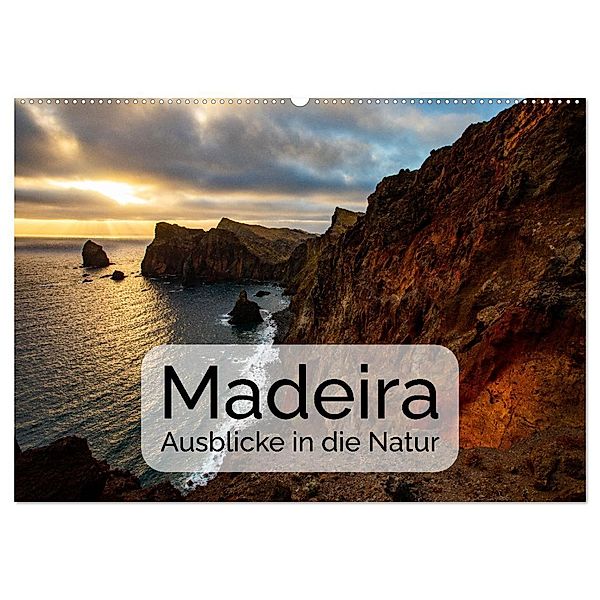 Madeira - Ausblicke in die Natur (Wandkalender 2025 DIN A2 quer), CALVENDO Monatskalender, Calvendo, JoNi Photography