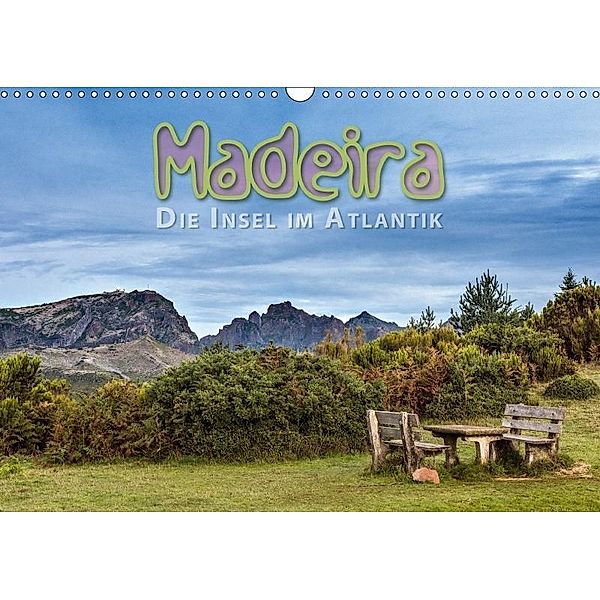 Madeira, die Insel im Atlantik (Wandkalender 2017 DIN A3 quer), Dieter Gödecke