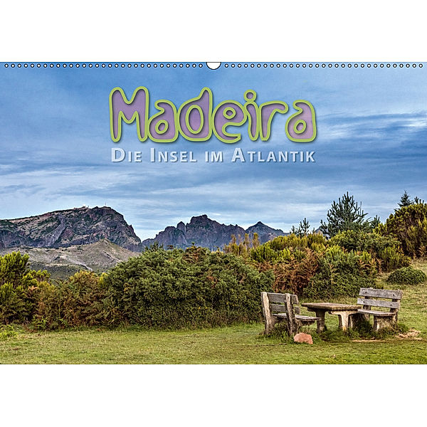 Madeira, die Insel im Atlantik (Wandkalender 2019 DIN A2 quer), Dieter Gödecke