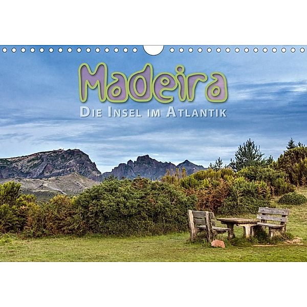 Madeira, die Insel im Atlantik (Wandkalender 2020 DIN A4 quer), Dieter Gödecke