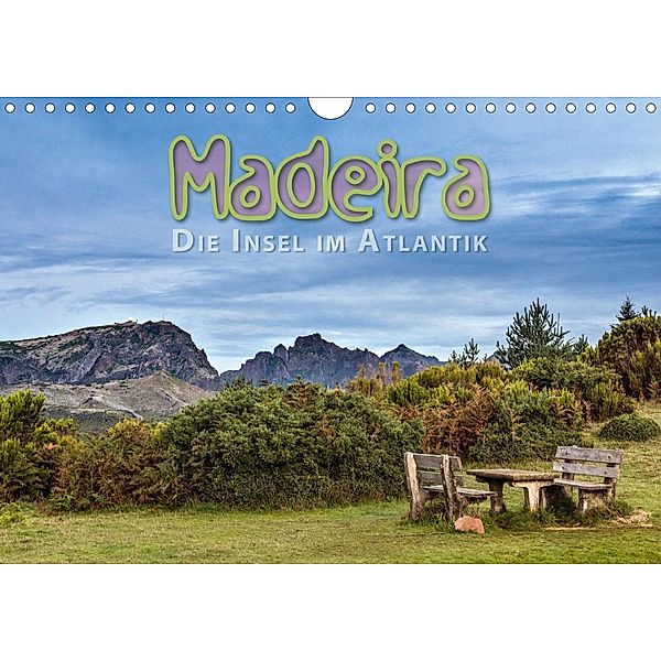 Madeira, die Insel im Atlantik (Wandkalender 2021 DIN A4 quer), Dieter Gödecke