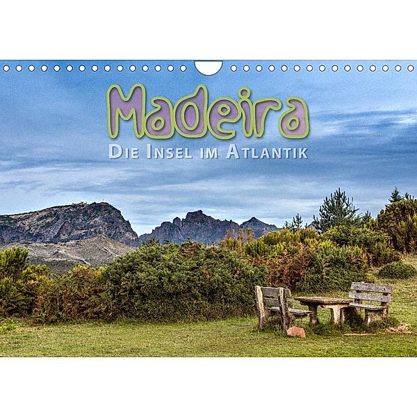 Madeira, die Insel im Atlantik (Wandkalender 2023 DIN A4 quer), Dieter Gödecke
