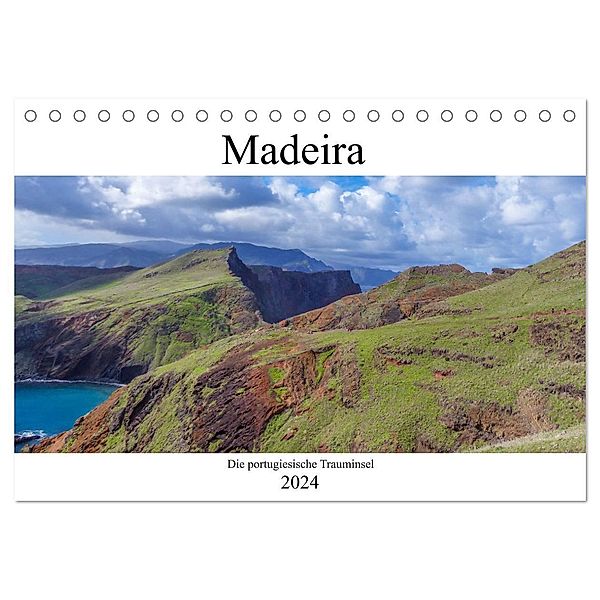 Madeira - Die portugiesische Trauminsel (Tischkalender 2024 DIN A5 quer), CALVENDO Monatskalender, pixs:sell