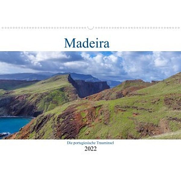 Madeira - Die portugiesische Trauminsel (Wandkalender 2022 DIN A2 quer), pixs:sell
