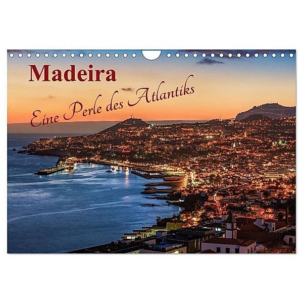 Madeira - Eine Perle des Atlantiks (Wandkalender 2024 DIN A4 quer), CALVENDO Monatskalender, Jean Claude Castor I 030mm-photography