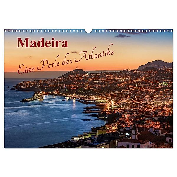 Madeira - Eine Perle des Atlantiks (Wandkalender 2024 DIN A3 quer), CALVENDO Monatskalender, Jean Claude Castor I 030mm-photography