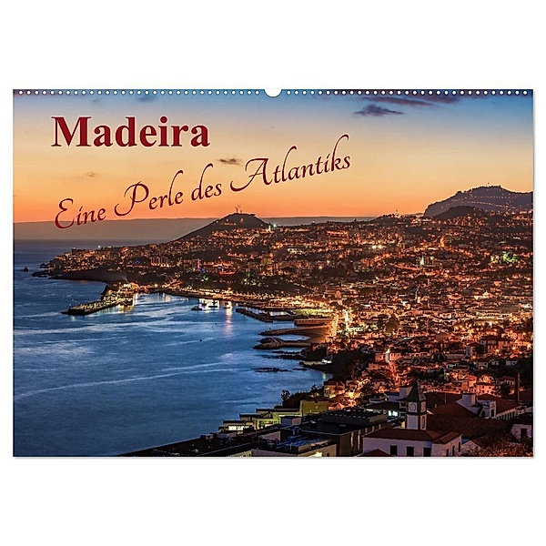 Madeira - Eine Perle des Atlantiks (Wandkalender 2024 DIN A2 quer), CALVENDO Monatskalender, Jean Claude Castor I 030mm-photography