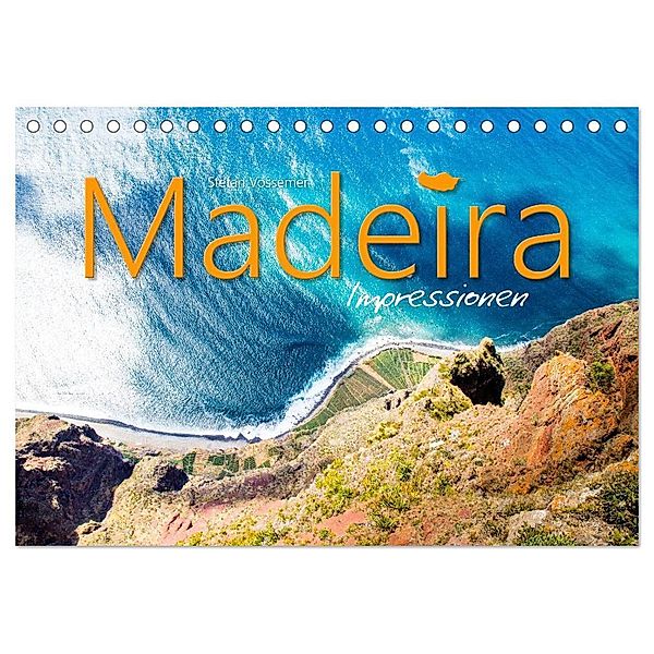 Madeira Impressionen (Tischkalender 2025 DIN A5 quer), CALVENDO Monatskalender, Calvendo, Stefan Vossemer