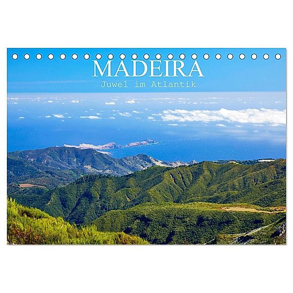 Madeira - Juwel im Atlantik (Tischkalender 2024 DIN A5 quer), CALVENDO Monatskalender, Martin Rauchenwald