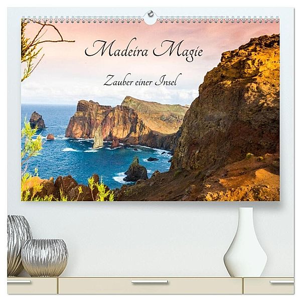 Madeira Magie (hochwertiger Premium Wandkalender 2025 DIN A2 quer), Kunstdruck in Hochglanz, Calvendo, Bruno Pohl