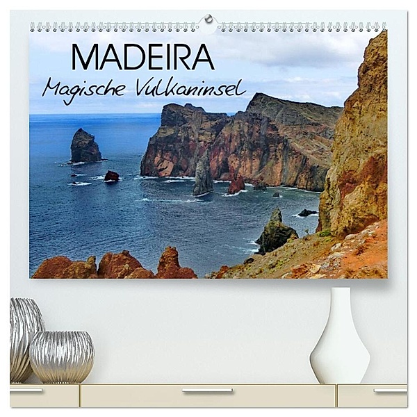Madeira Magische Vulkaninsel (hochwertiger Premium Wandkalender 2024 DIN A2 quer), Kunstdruck in Hochglanz, Fryc Janusz