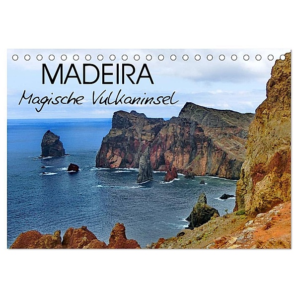 Madeira Magische Vulkaninsel (Tischkalender 2025 DIN A5 quer), CALVENDO Monatskalender, Calvendo, Fryc Janusz