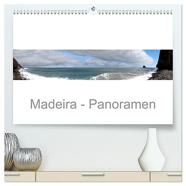 Madeira - Panoramen (hochwertiger Premium Wandkalender 2024 DIN A2 quer), Kunstdruck in Hochglanz, Pocketkai