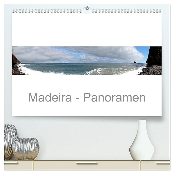 Madeira - Panoramen (hochwertiger Premium Wandkalender 2025 DIN A2 quer), Kunstdruck in Hochglanz, Calvendo, Pocketkai