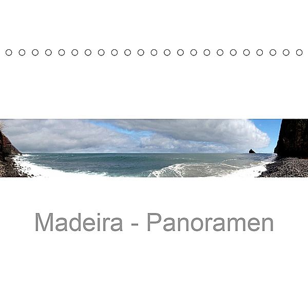 Madeira - Panoramen (Tischkalender 2021 DIN A5 quer), Pocketkai