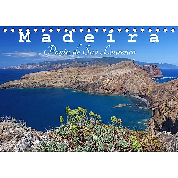Madeira - Ponta de Sao Lourenco (Tischkalender 2021 DIN A5 quer), Klaus Lielischkies