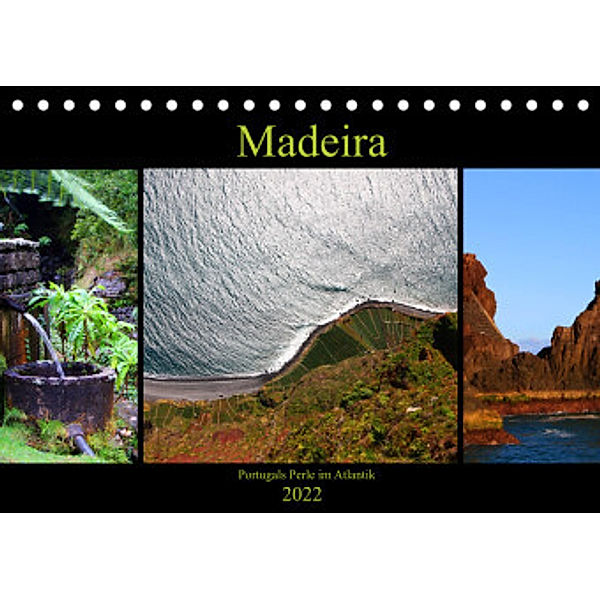 Madeira - Portugals Perle im Atlantik (Tischkalender 2022 DIN A5 quer), Helene Seidl