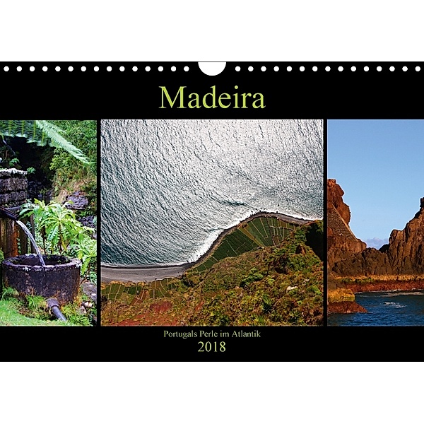 Madeira - Portugals Perle im Atlantik (Wandkalender 2018 DIN A4 quer), Helene Seidl