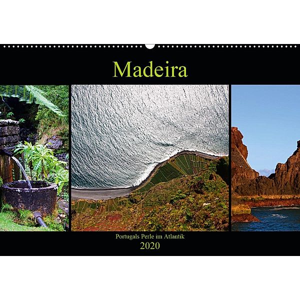 Madeira - Portugals Perle im Atlantik (Wandkalender 2020 DIN A2 quer), Helene Seidl