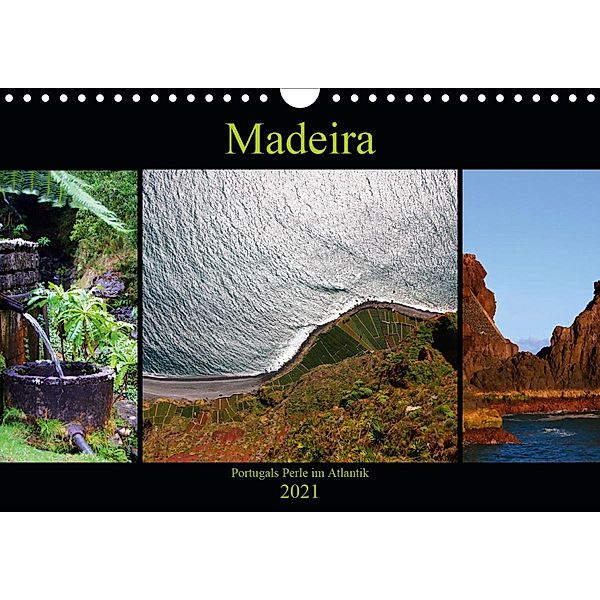 Madeira - Portugals Perle im Atlantik (Wandkalender 2021 DIN A4 quer), Helene Seidl