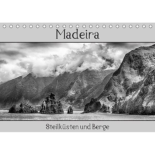 Madeira - Steilküsten und Berge (Tischkalender 2021 DIN A5 quer), Hans Werner Partes