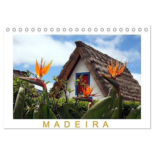 Madeira (Tischkalender 2025 DIN A5 quer), CALVENDO Monatskalender, Calvendo, Thomas Fietzek