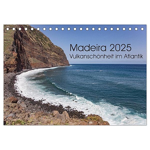 Madeira - Vulkanschönheit im Atlantik (Tischkalender 2025 DIN A5 quer), CALVENDO Monatskalender, Calvendo, Rolf Hecker