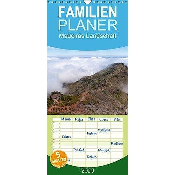 Madeiras Landschaft - Familienplaner hoch (Wandkalender 2020 , 21 cm x 45 cm, hoch), Julian Schnippering