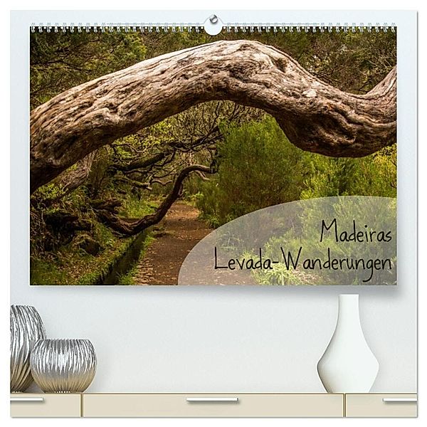 Madeiras Levada-Wanderungen (hochwertiger Premium Wandkalender 2025 DIN A2 quer), Kunstdruck in Hochglanz, Calvendo, Frauke Gimpel