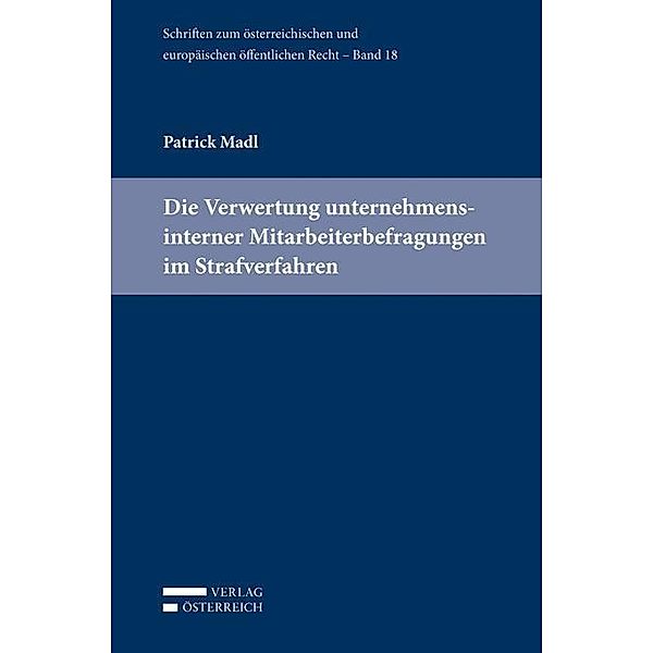 Madl, P: Verwertung unternehmensinterner Mitarbeiterbefragun, Patrick Madl