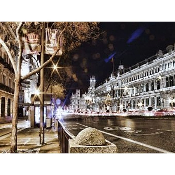 Madrid bei Nacht - 100 Teile (Puzzle)