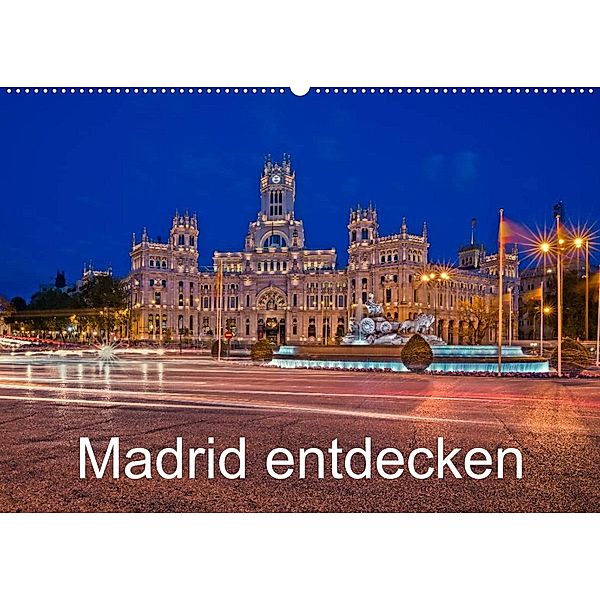 Madrid entdecken (Wandkalender 2023 DIN A2 quer), hessbeck.fotografix