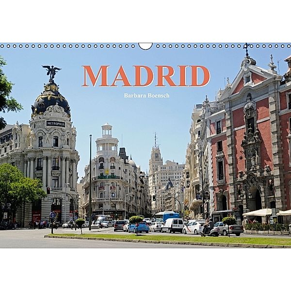 Madrid (Wandkalender 2014 DIN A3 quer), Barbara Boensch